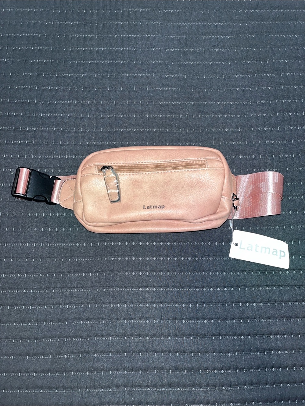Blush Pink Crossbody Belt Bag